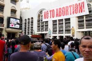 One of the biggest opponents of a state-sponsored birth control program in the Philippines is the Catholic Church. Sam Eaton/Marketplace